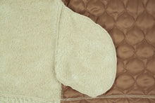 Load image into Gallery viewer, Paneled sherpa full zip jacket