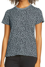 Load image into Gallery viewer, Red Cheetah Print O-neck Short Sleeve T Shirt