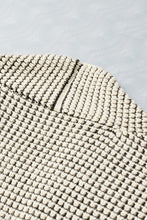 Load image into Gallery viewer, Pink Plaid Knitted Long Open Front Cardigan