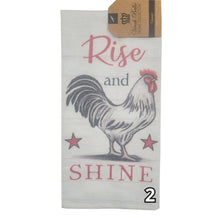 Load image into Gallery viewer, "Rooster" Farm-Themed Kitchen Towels
