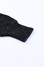 Load image into Gallery viewer, Pink Plaid Knitted Long Open Front Cardigan