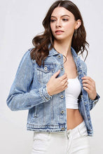 Load image into Gallery viewer, Ladies Casual Denim Jacket