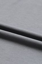 Load image into Gallery viewer, Black Plain Tiered Ruffled Short Sleeve T Shirt