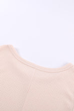 Load image into Gallery viewer, Apricot Crew Neck Waffle Tank Top