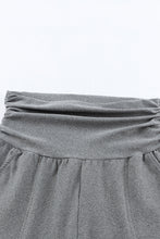 Load image into Gallery viewer, Black High Waist Pleated Pocket Leggings