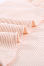 Load image into Gallery viewer, Apricot Crew Neck Waffle Tank Top