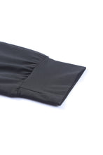 Load image into Gallery viewer, Black High Waist Pleated Pocket Leggings