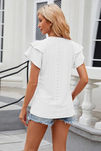 Load image into Gallery viewer, V NECK SOLID COLOR DOUBLE SLEEVED CASUAL T SHIRT_CWTSTS0287: MAUVE / (L) 1