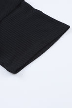 Load image into Gallery viewer, White Waffle Knit Drop Shoulder Loose Top