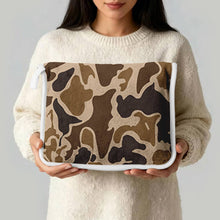 Load image into Gallery viewer, "Duck Camo" Plush Travel Blanket with Matching Case