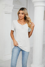 Load image into Gallery viewer, SUMMER PLEATED NEW CASUAL TOP_CWTTS0517: BLACK / (M) 1