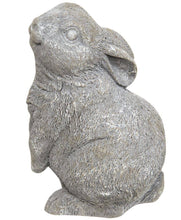 Load image into Gallery viewer, Gray Resin Bunny, 4 Assorted