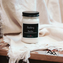 Load image into Gallery viewer, Black & White Modern Farmhouse Mason Jar Soy Candle