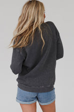 Load image into Gallery viewer, Gray COOL MOMS CLUB Drop Shoulder Sweatshirt