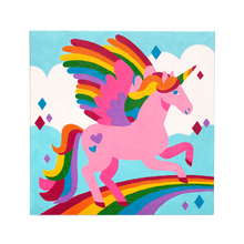 Load image into Gallery viewer, Colorific Canvas Paint by Number Kit (Magic Unicorn)