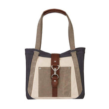Load image into Gallery viewer, Nora Finley Re-Cycled Canvas Shoulder Bag