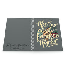 Load image into Gallery viewer, Meet Me At The Farmers Market Spiral Notebook