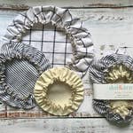 Load image into Gallery viewer, Reusable Fabric Bowl Covers- set of three