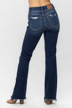 Load image into Gallery viewer, Iris-Frayed Hem Bootcut Jean -Judy Blue
