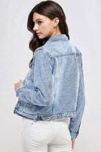 Load image into Gallery viewer, Ladies  Casual Denim Jacket
