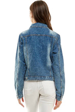 Load image into Gallery viewer, Ladies  Casual Denim Jacket
