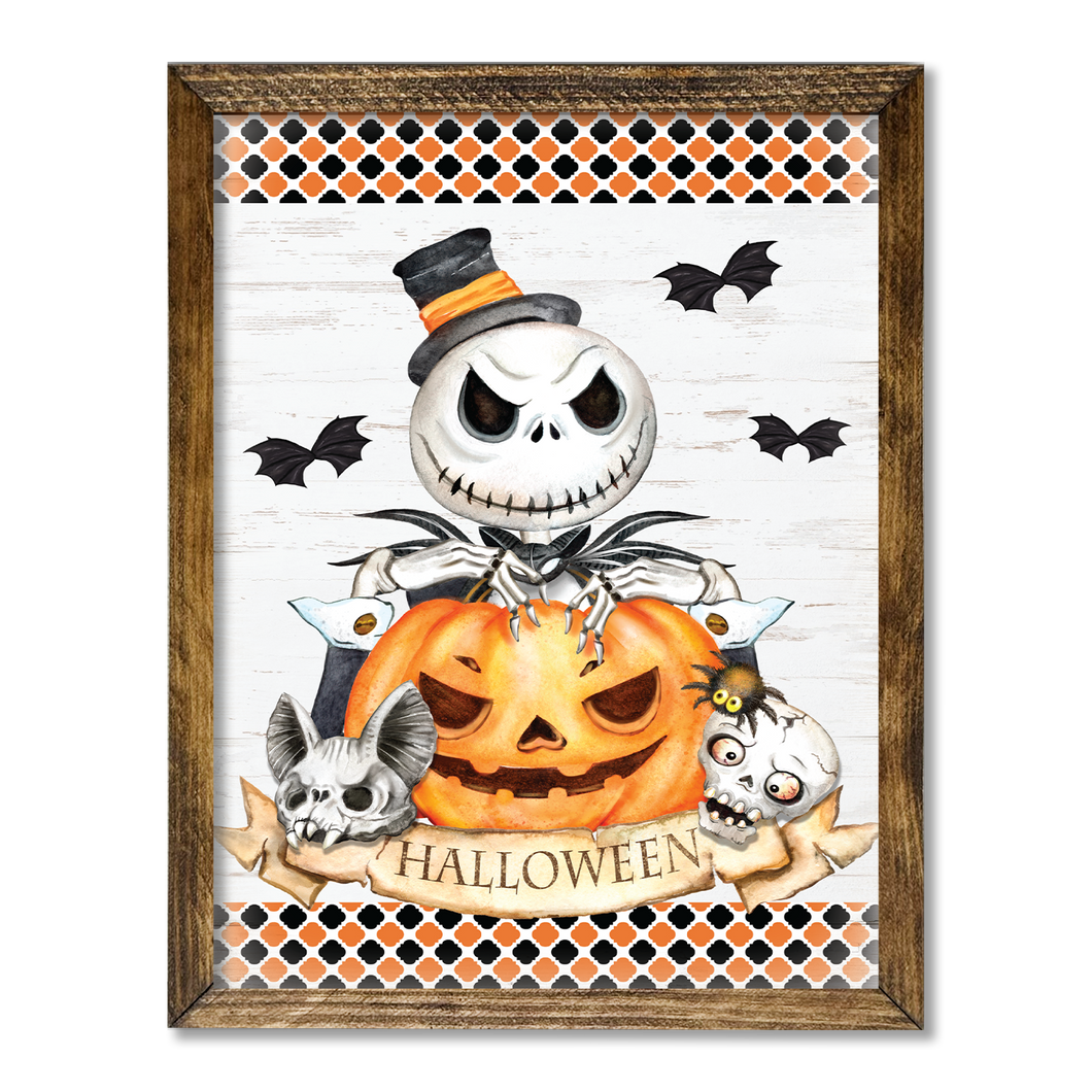 TIMBERLAND FRAME SKELLY PUMPKIN HALLOWEEN