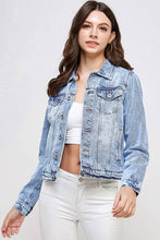 Load image into Gallery viewer, Ladies  Casual Denim Jacket
