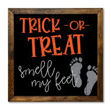 Load image into Gallery viewer, TIMBERLAND FRAME TRICK OR TREAT SMELL MY FEET
