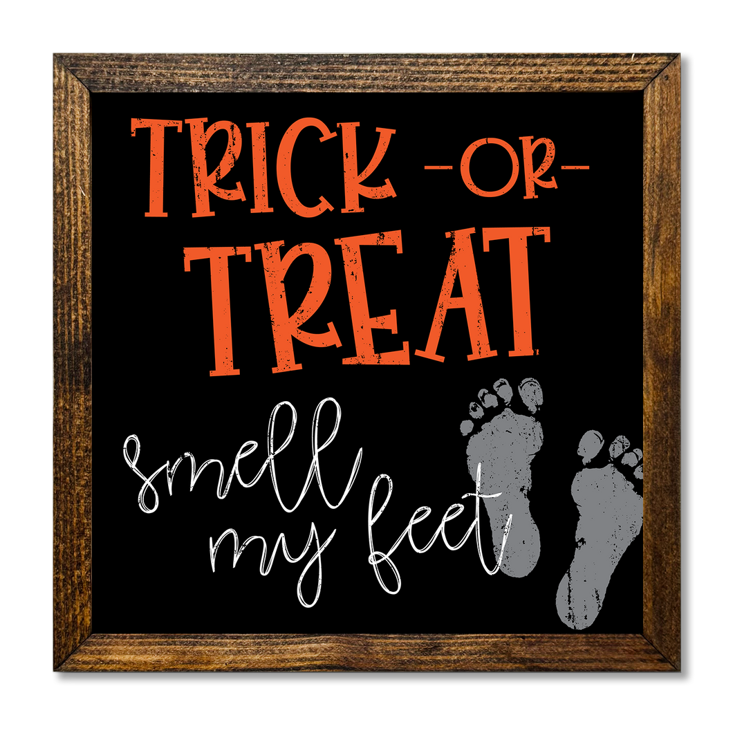 TIMBERLAND FRAME TRICK OR TREAT SMELL MY FEET