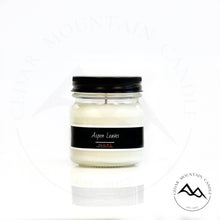 Load image into Gallery viewer, Black &amp; White Modern Farmhouse Mason Jar Soy Candle
