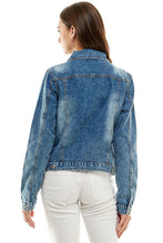 Load image into Gallery viewer, Ladies  Casual Denim Jacket
