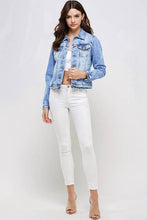Load image into Gallery viewer, Ladies  Casual Denim Jacket
