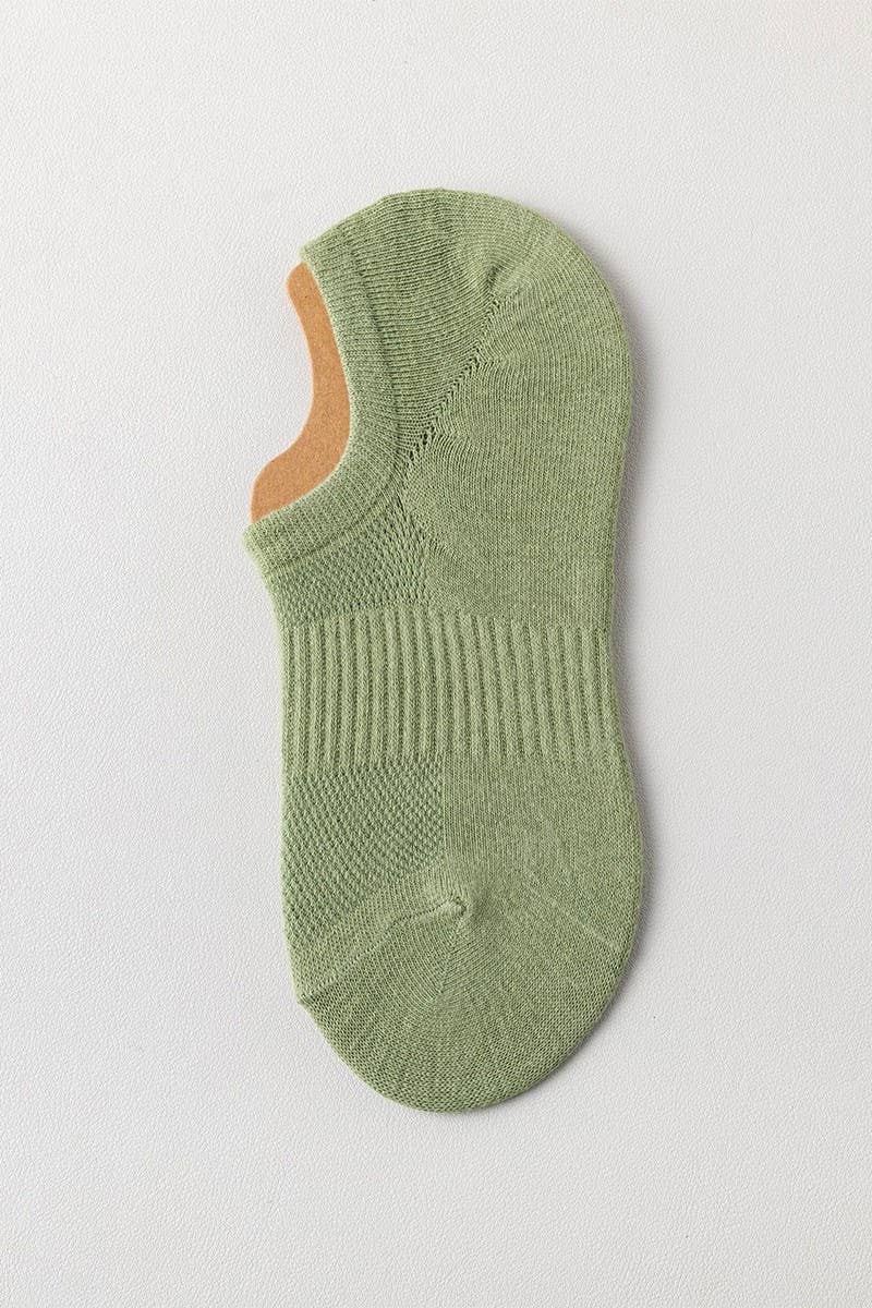 DAILY INVISIBLE SUMMER SOCKS_CWMS0126: EMERALD / (OS) 1