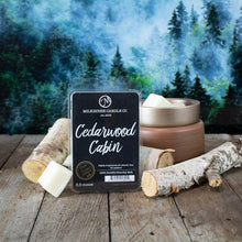 Load image into Gallery viewer, 5.5 oz Wax Melts: Cedarwood Cabin
