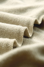 Load image into Gallery viewer, Beige Plain Crew Neck Pullover Sweatshirt
