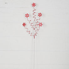 Load image into Gallery viewer, 32017-26in Branch-Peppermint Candyx5 on springing
