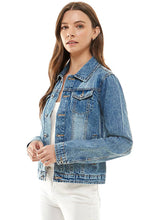 Load image into Gallery viewer, Ladies  Casual Denim Jacket
