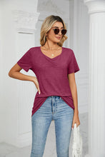 Load image into Gallery viewer, SUMMER PLEATED NEW CASUAL TOP_CWTTS0517: DARKGREEN / (XL) 1
