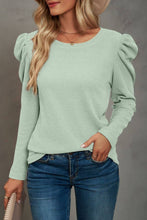 Load image into Gallery viewer, Basic loose fit waffle tunic top
