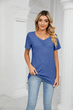Load image into Gallery viewer, SUMMER PLEATED NEW CASUAL TOP_CWTTS0517: BLACK / (L) 1
