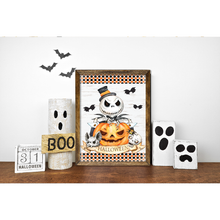 Load image into Gallery viewer, TIMBERLAND FRAME SKELLY PUMPKIN HALLOWEEN
