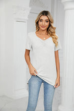 Load image into Gallery viewer, SUMMER PLEATED NEW CASUAL TOP_CWTTS0517: BLUE / (M) 1
