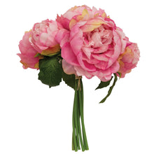 Load image into Gallery viewer, Full Bloom Peony Bouquet, Rose Pink
