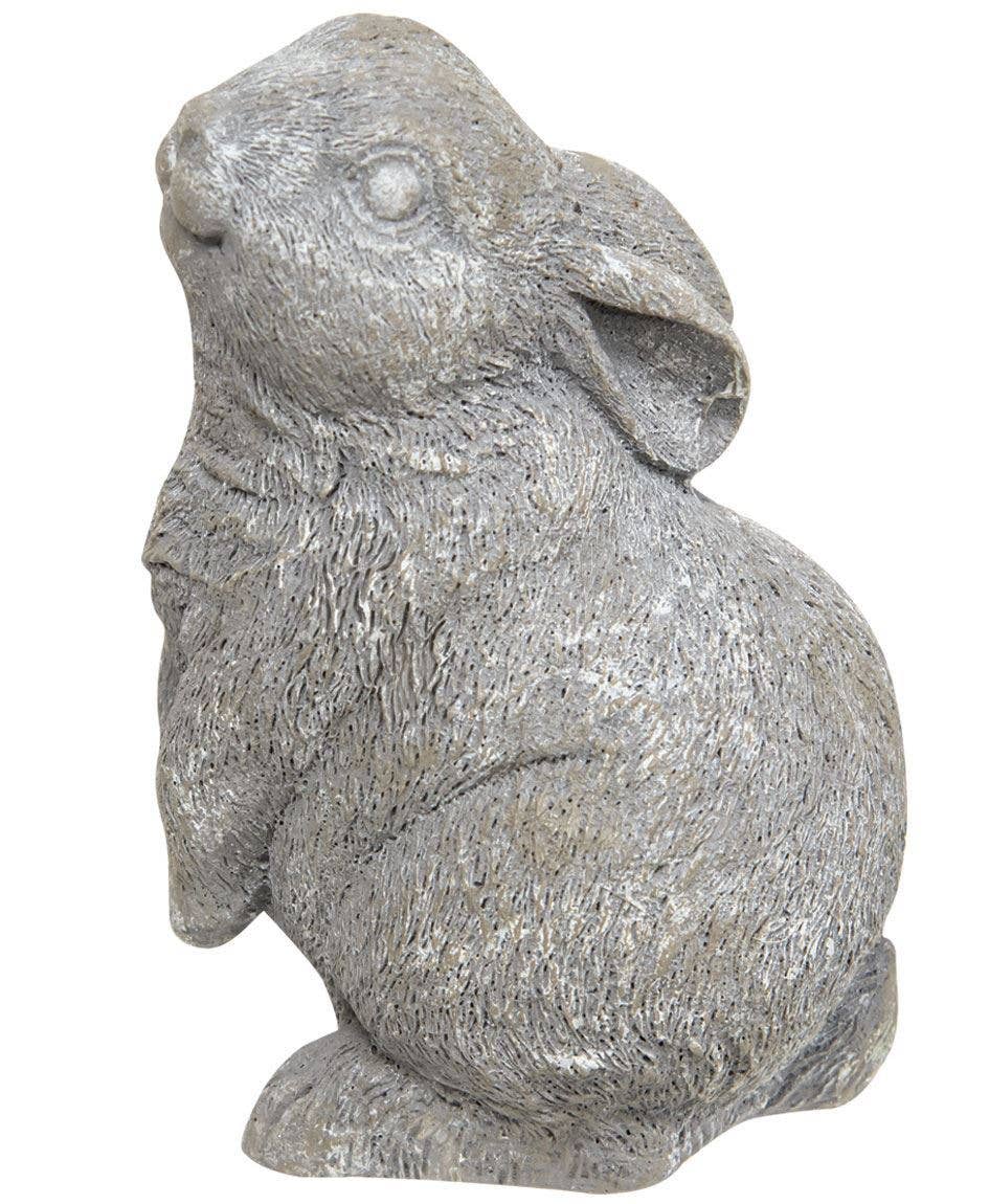 Gray Resin Bunny, 4 Assorted