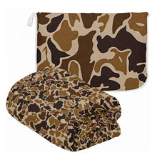 Load image into Gallery viewer, "Duck Camo" Plush Travel Blanket with Matching Case
