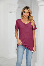 Load image into Gallery viewer, SUMMER PLEATED NEW CASUAL TOP_CWTTS0517: BLACK / (L) 1
