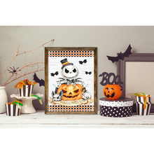 Load image into Gallery viewer, TIMBERLAND FRAME SKELLY PUMPKIN HALLOWEEN
