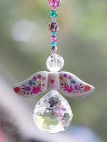 Angel Sun Catcher Car Charm