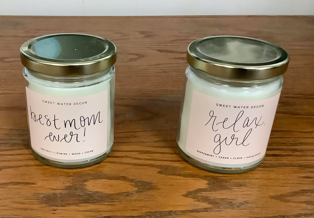 9 oz Sweet Water Soy Candle