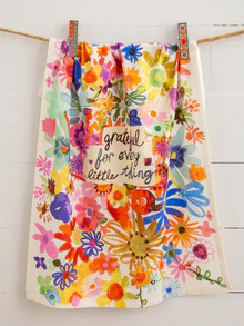 Kitchen Dish Towel-Grateful